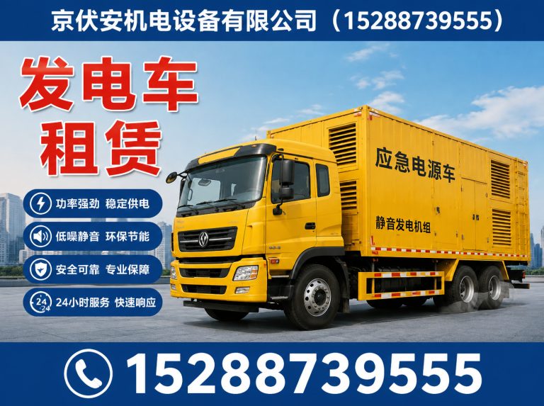 淮北柴油发电机组出租展示图